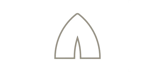 NPC485 - Sharp Arch clay cutter 2