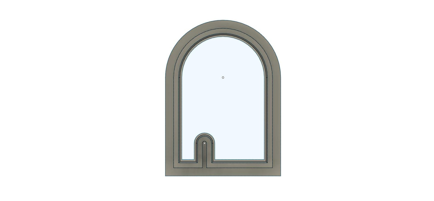 NPC488 - Double Small Arch clay cutter