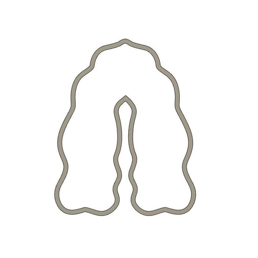 NPC490 - Squiggle Arch clay cutter