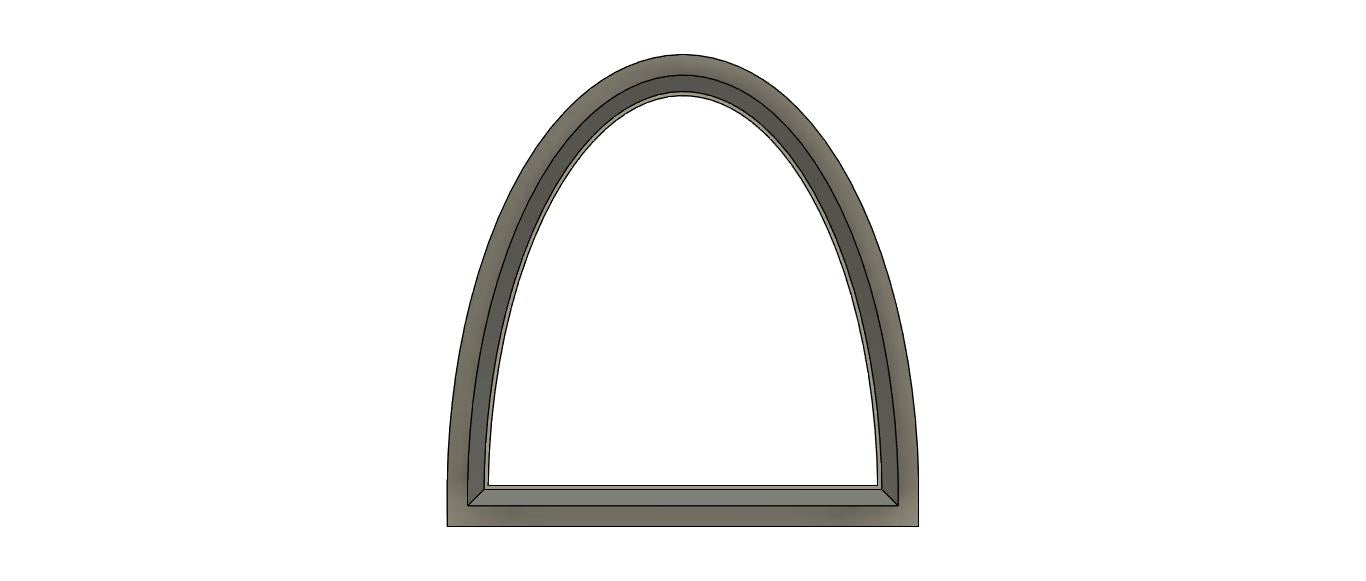 NPC023 - Half Ellipse clay cutter