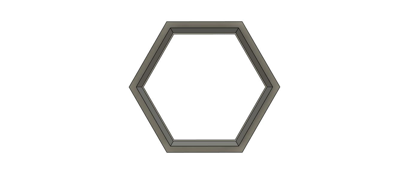 NPC024 - Hexagon clay cutter
