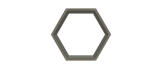 NPC024 - Hexagon clay cutter