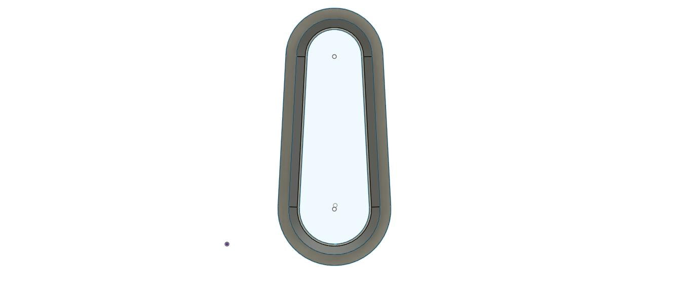 NPC028 - Semi-Teardrop clay cutter