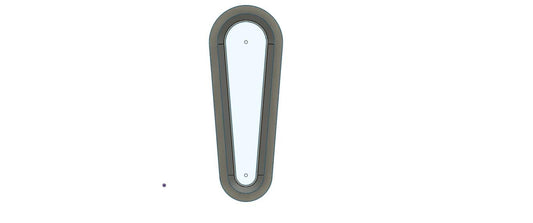 NPC056 -  Semi-Teardrop 3 clay cutter