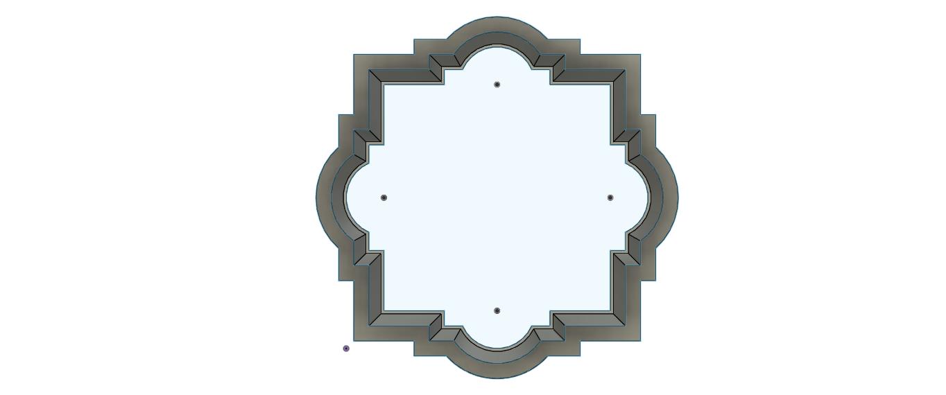 NPC063 Moroccan Shape 1 Clay cutter