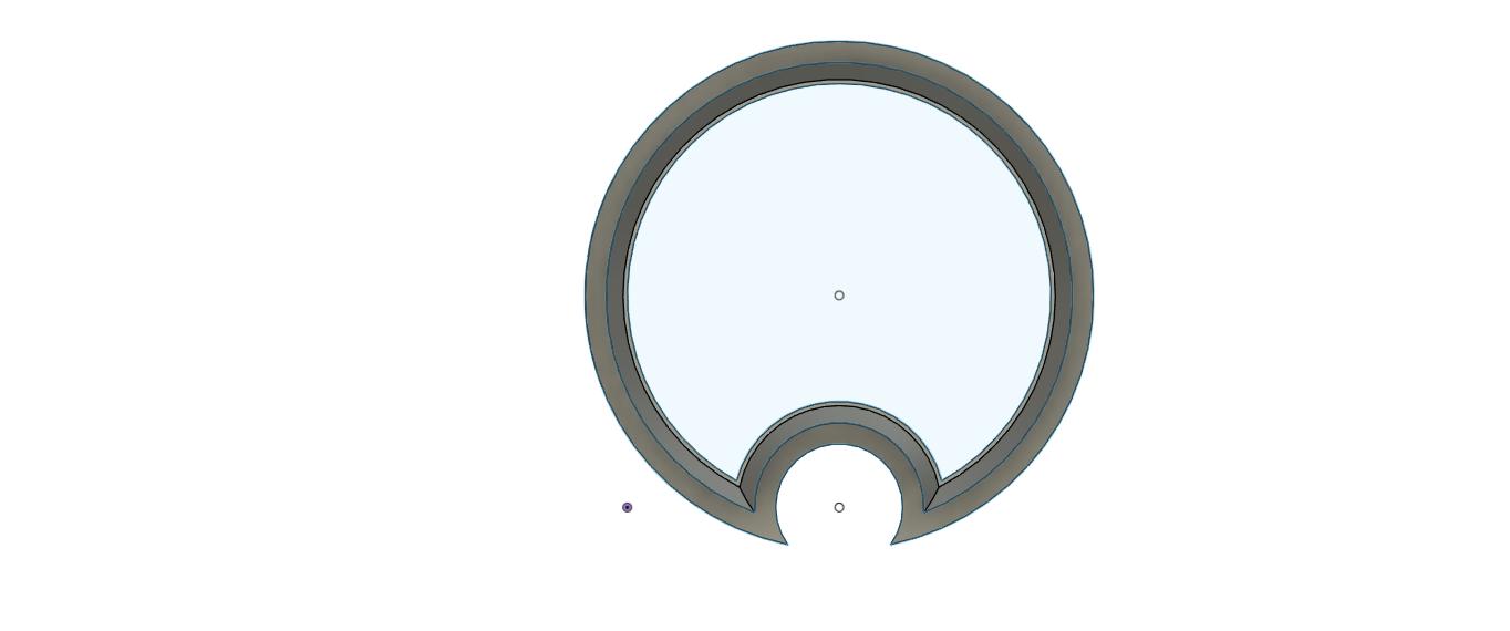 NPC068 - Full Half Moon  Clay cutter