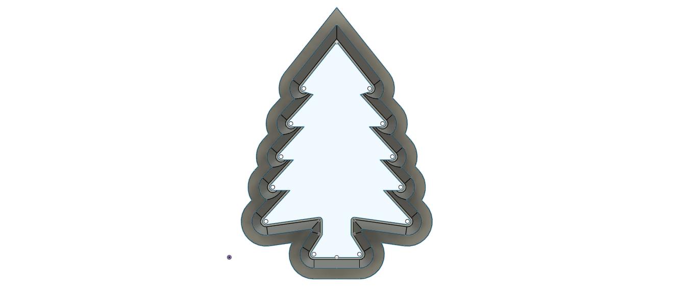 NPC082 - Christmas Tree 1 Clay cutter