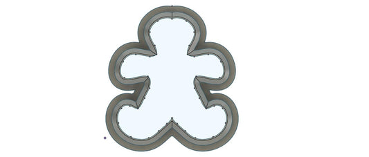 NPC084 - Gingerbread Man Clay cutter