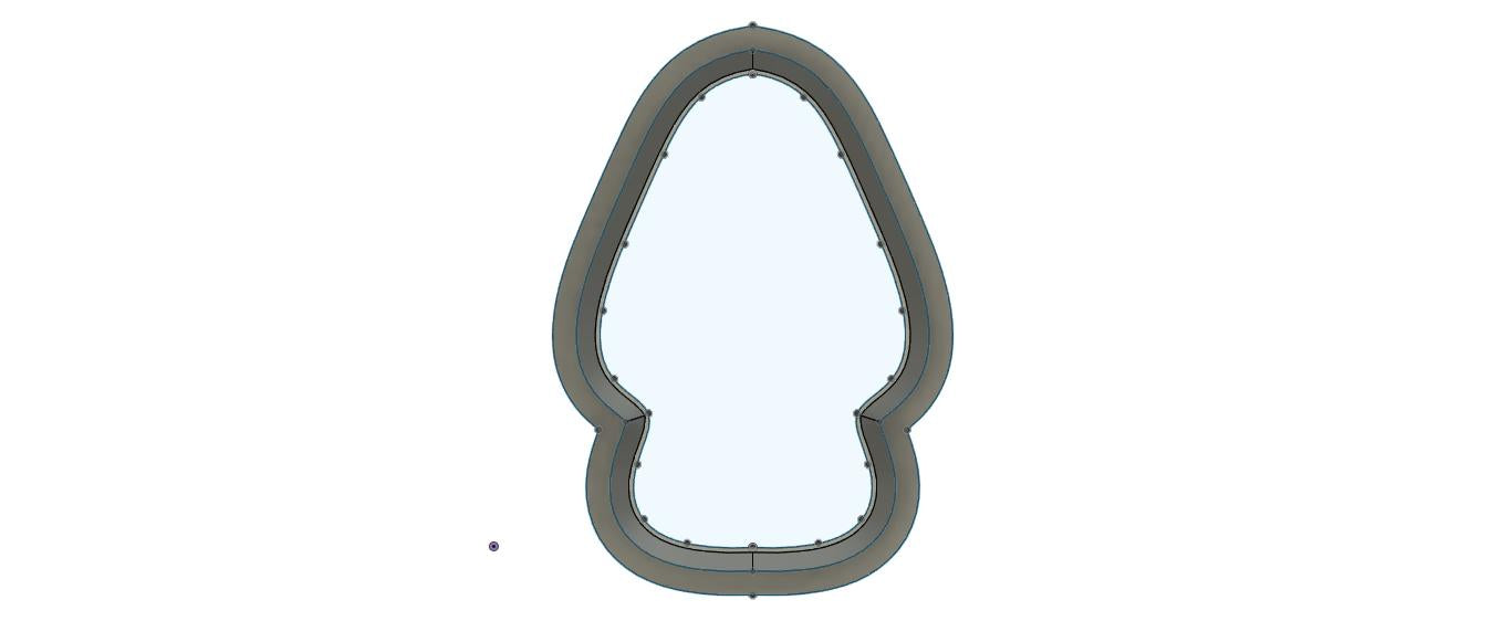 NPC086 - Christmas Light Clay cutter