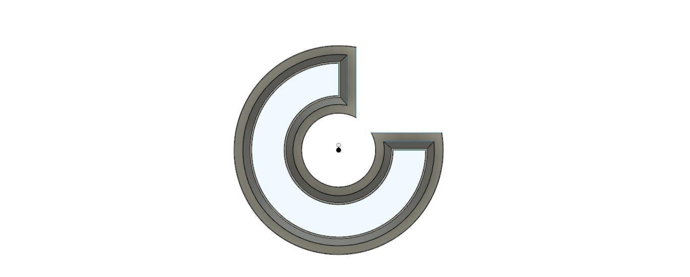 NPC090- 3/4 Doughnut Clay cutter
