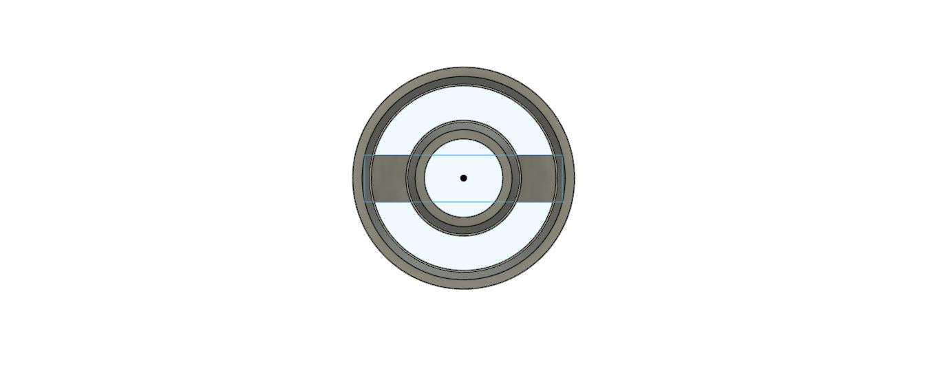 NPC093- Thin Doughnut Clay cutter