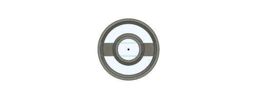 NPC093- Thin Doughnut Clay cutter