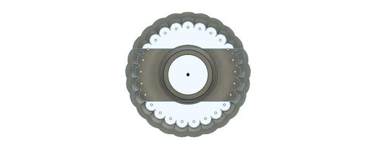 NPC096- Multi Circle Edge Doughnut Clay cutter