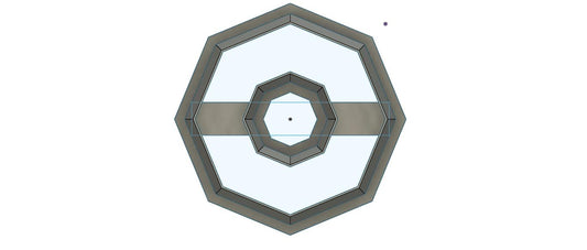 NPC101 - Octagon Doughnut Clay cutter
