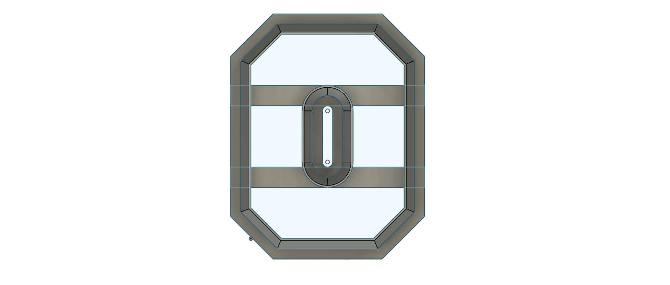 NPC102  - Square Doughnut 2 Clay cutter