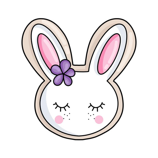 CC317 - Bunny with Long Ears Cookie/Fondant Cutter