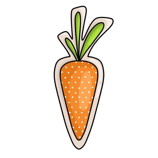 CC319 - Carrot Cookie/Fondant Cutter