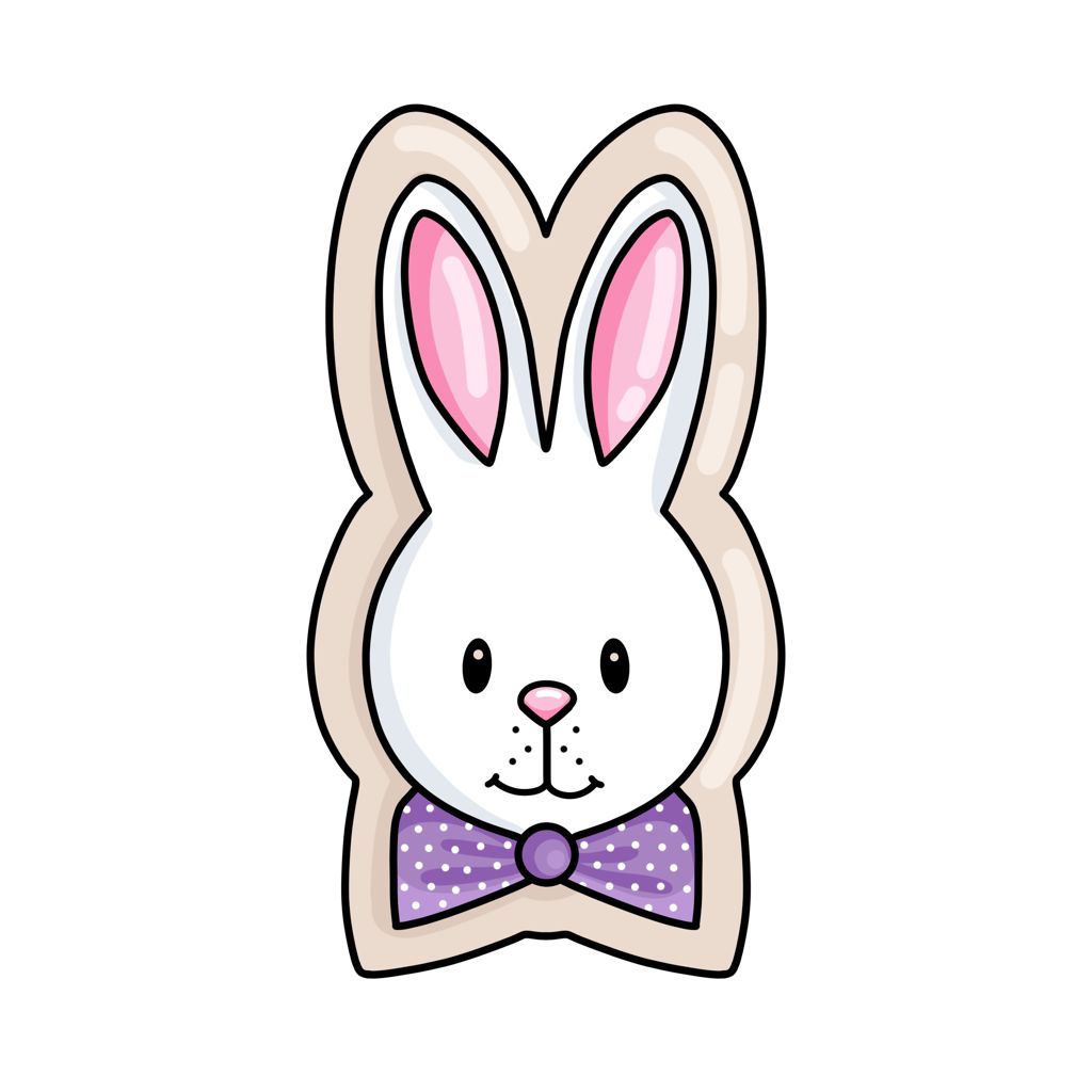 CC320 - Easter Bunny Cookie/Fondant Cutter