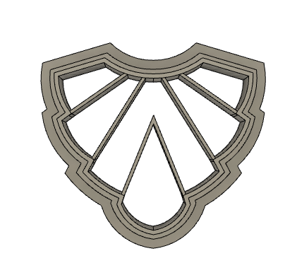 NPC570 - Embossed Arty Deco