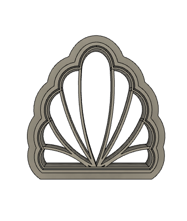 NPC568 - Embossed Scallop