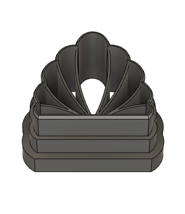 NPC568 - Embossed Scallop