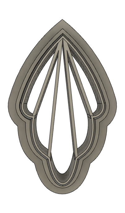 NPC569 - Embossed Drop Step