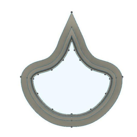 NPC153- Moroccan Shape 3 clay cutter