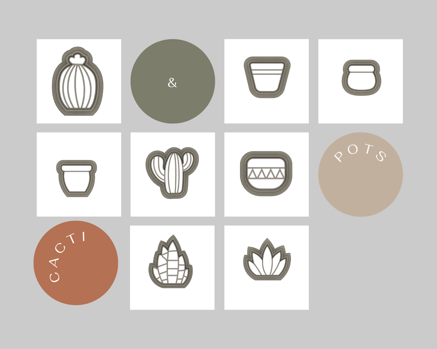Cacti & Pots Cutters