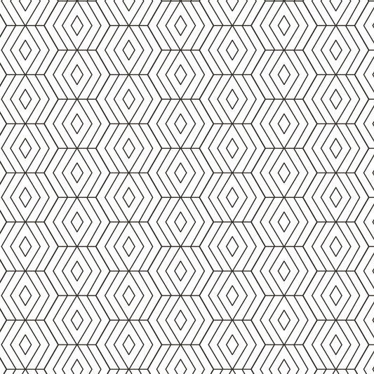ROLL275- Geo Rhomb 4 Clay/Cookie/Fondant texture rollers